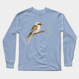 Kookaburra watercolor Long Sleeve T-Shirt